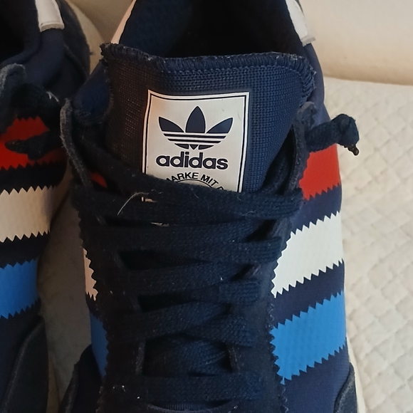 Adidas I-5923 Collegiate Navy Athletic Running Shoes Men's Size 9 Vintage - Picture 3 of 11